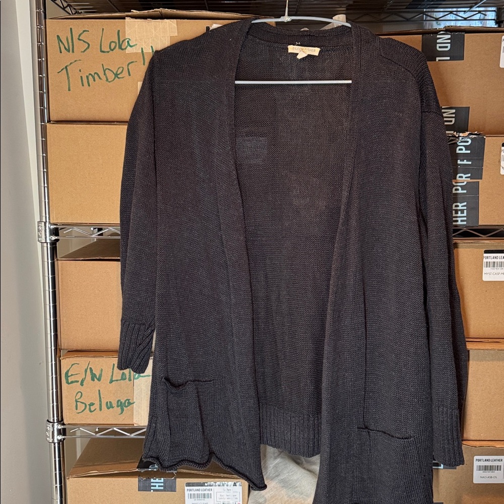 Eileen Fisher Woman 2X Hemp Eco Collection Cardigan